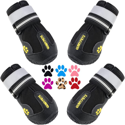 High-Performance Dog Footwear for Large and Medium Breeds - Winter and Summer Protection, Water-Resistant, Skid-Resistant Sole for Indoor and Outdoor Use